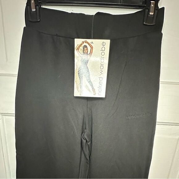NWTs naked wardrobe Flared Leggings w/ Raw Hem - Picture 3 of 9
